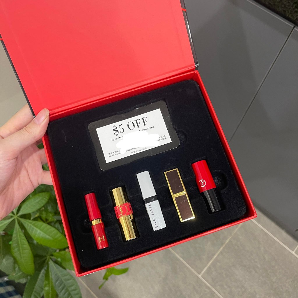 Set 5 son mini các hãng Luxury Lip Set | Shopee Việt Nam