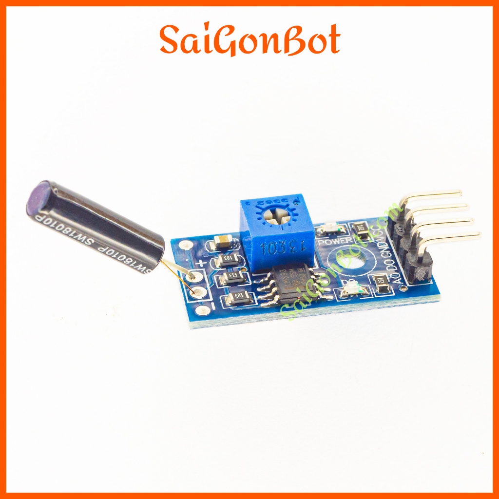 Mạch Cảm Biến Rung SW-1801P / SW-1801P Vibration Sensor Module | Shopee ...