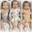 PL BABY Set 3 Romper/ body đùi cotton mềm mịn cho bé trai (full tag móc)