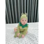 Áo bodysuit dài tay kèm mũ ếch xanh cho bé NGÔ KHOAI MỲ