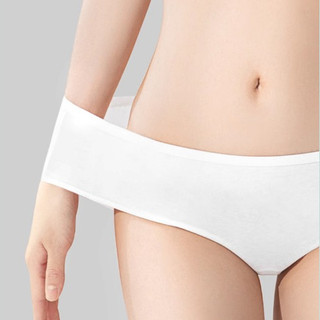 Set 10 quần lót giấy dùng một lần cotton êm mềm đã khử trùng bằng công nghệ EO - Kingshop Q474