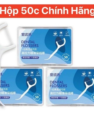 Tăm Chỉ Nha Khoa 50 Cây - Vệ Sinh Răng Miệng Hiệu Quả với Dental Flossers