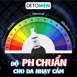 Dung dịch vệ sinh nam Detomen nano Bạc ngăn ngừa hạt ngọc kháng khuẩn hương bạc hà 100ml