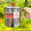 Ca inox uống nước có năp - Ca-cốc inox quai có nắp có size 9cm,10cm,11cm,12cm,13cm