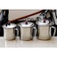 Ca inox uống nước có năp - Ca-cốc inox quai có nắp có size 9cm,10cm,11cm,12cm,13cm