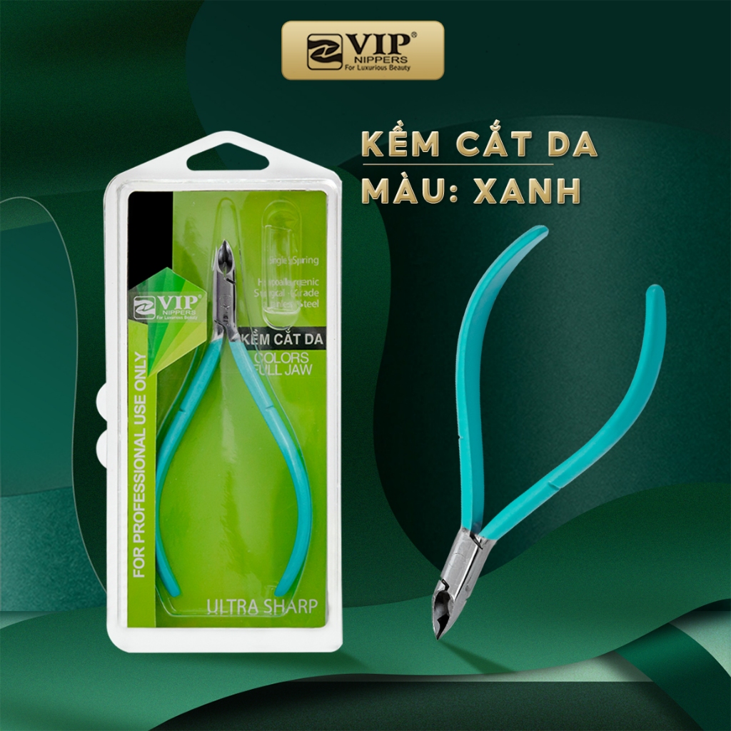 Kềm Cắt Da Colors Thép Chuyên Dụng VIP (Mang Vuông, Mang Bán Nguyệt)