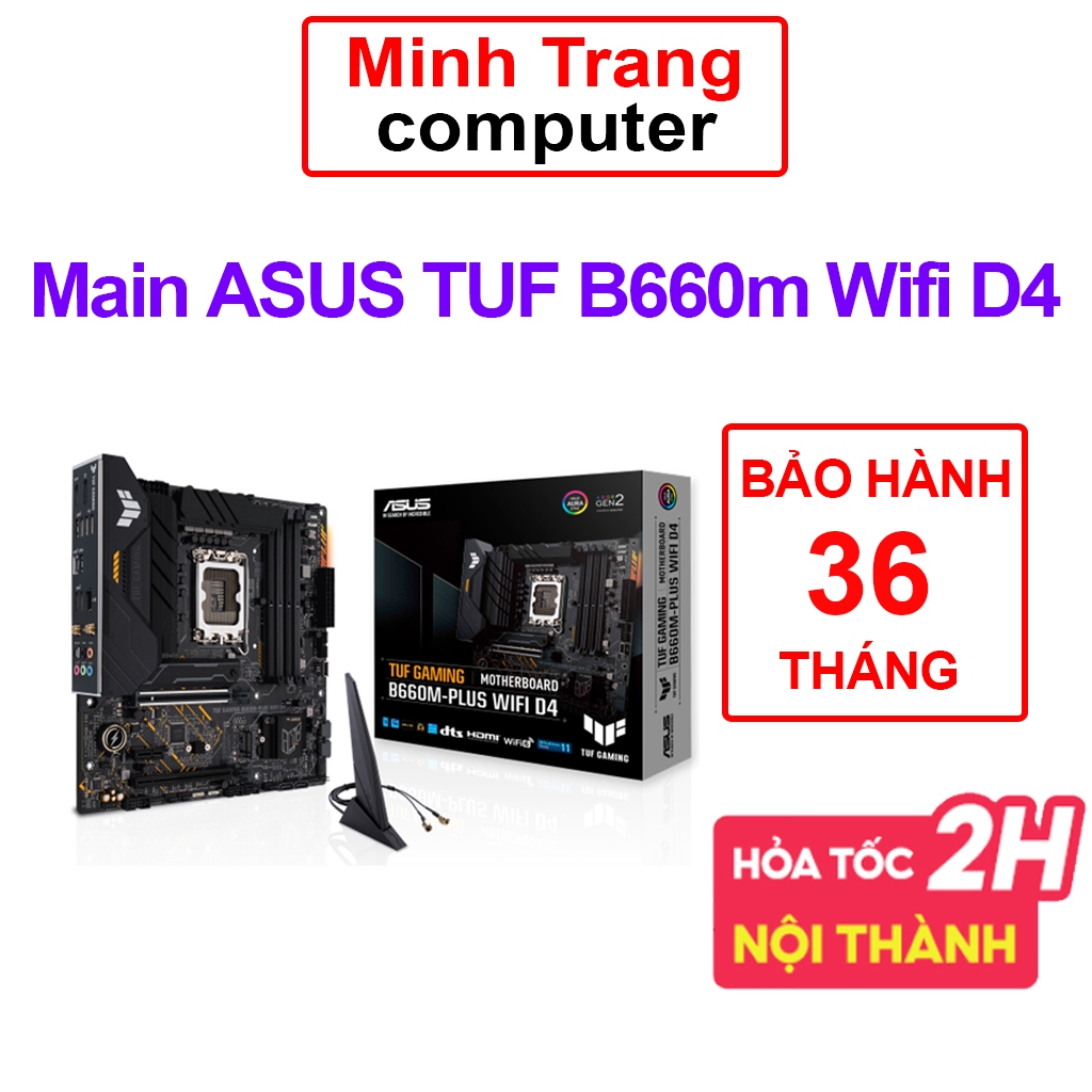 (siêu rẻ) Mainboard Asus TUF Gaming B660m Plus wifi D4 - b660m tuf wifi ...