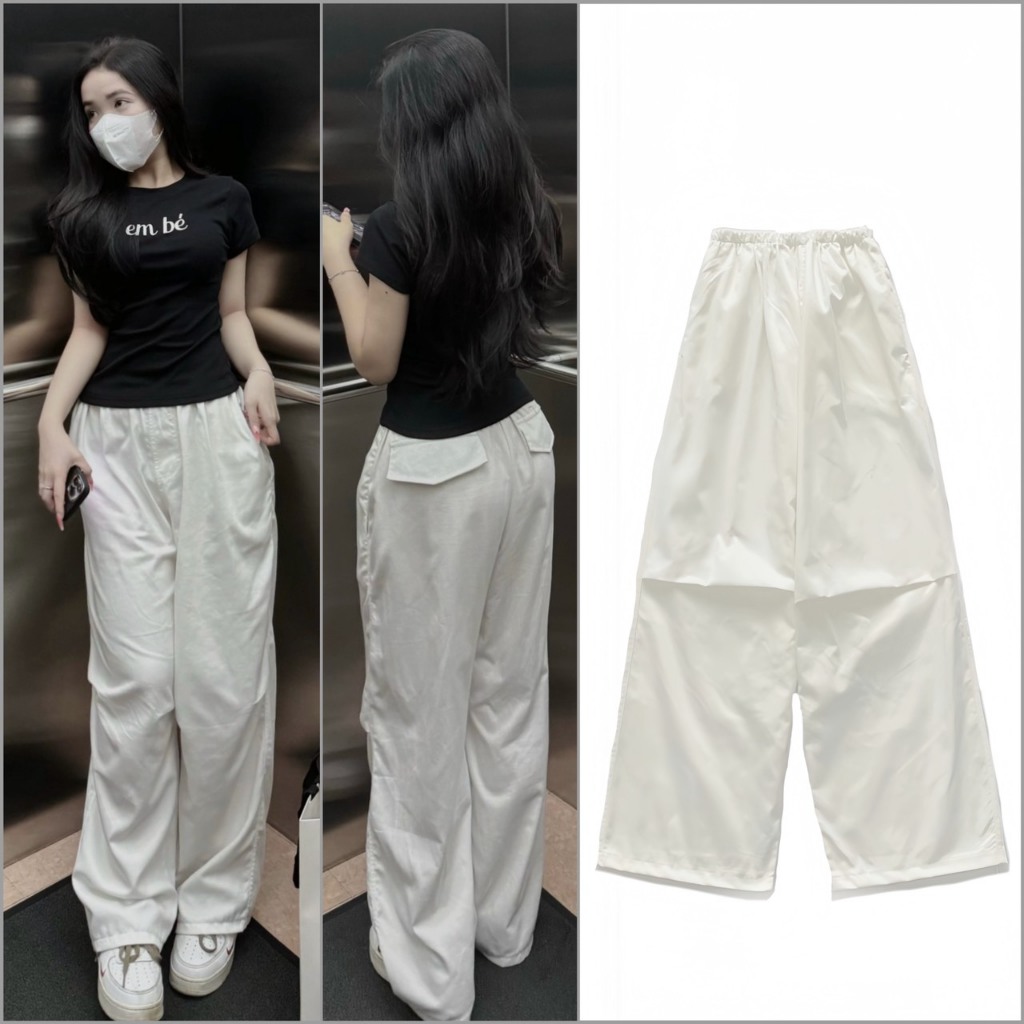 Quần KAKI ỐNG RỘNG unisex BIGSIZE 100kg, quần dài form rộng phù hợp cả ...