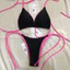 Bikini áo tắm 2 mảnh phối dây nhiều màu tam giác
