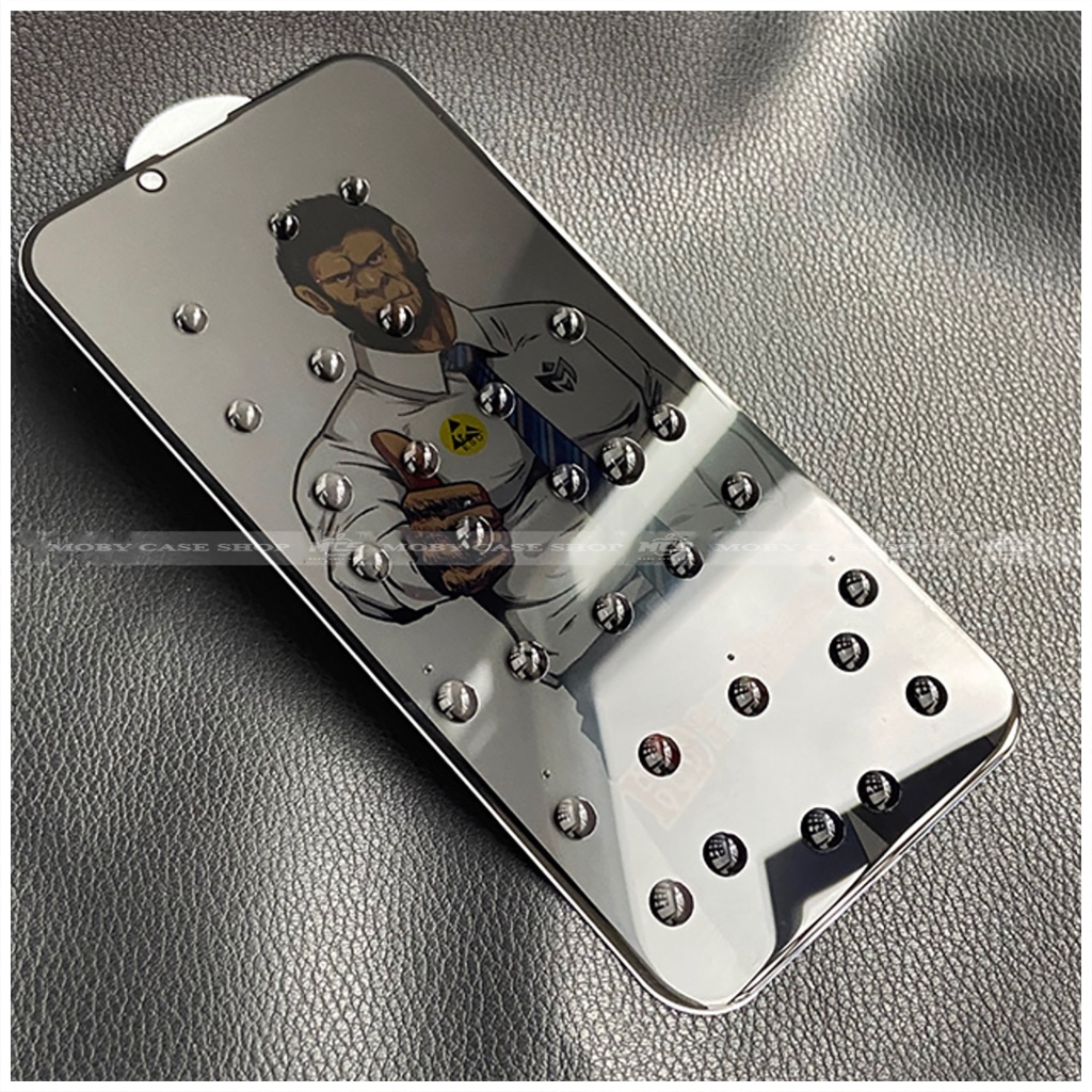 Kính Cường lực chống nhìn trộm King Kong iPhone 16 promax 15 14 13 12 11 xsmax 7plus 8plus 6plus