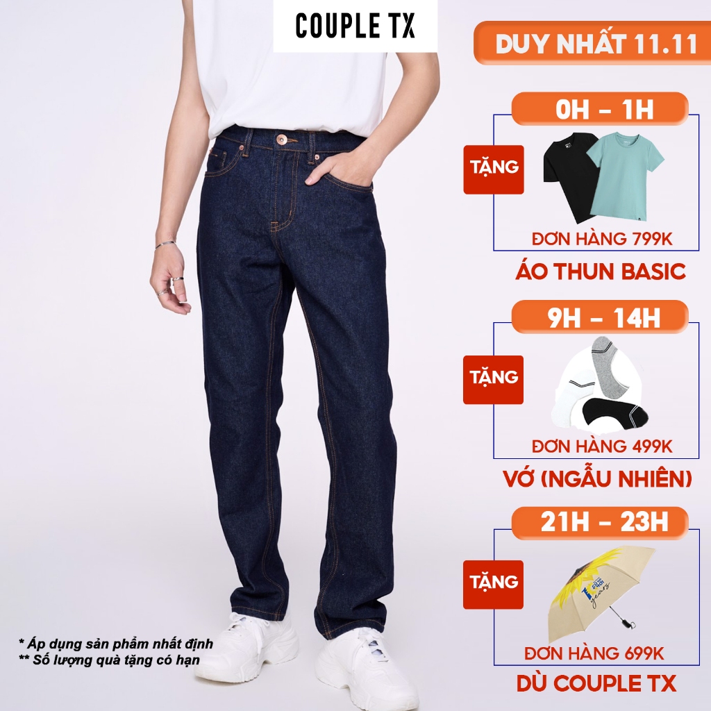 Quần Jean Nam Couple TX Regular Fit MJE 1020