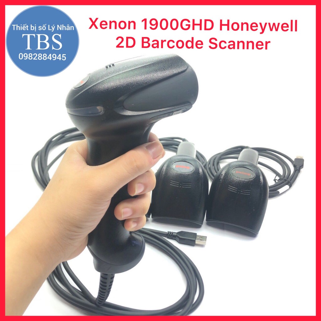 Honeywell Xenon 1900GHD-2USB 1D/2D Barcode Scanner | Shopee Việt Nam