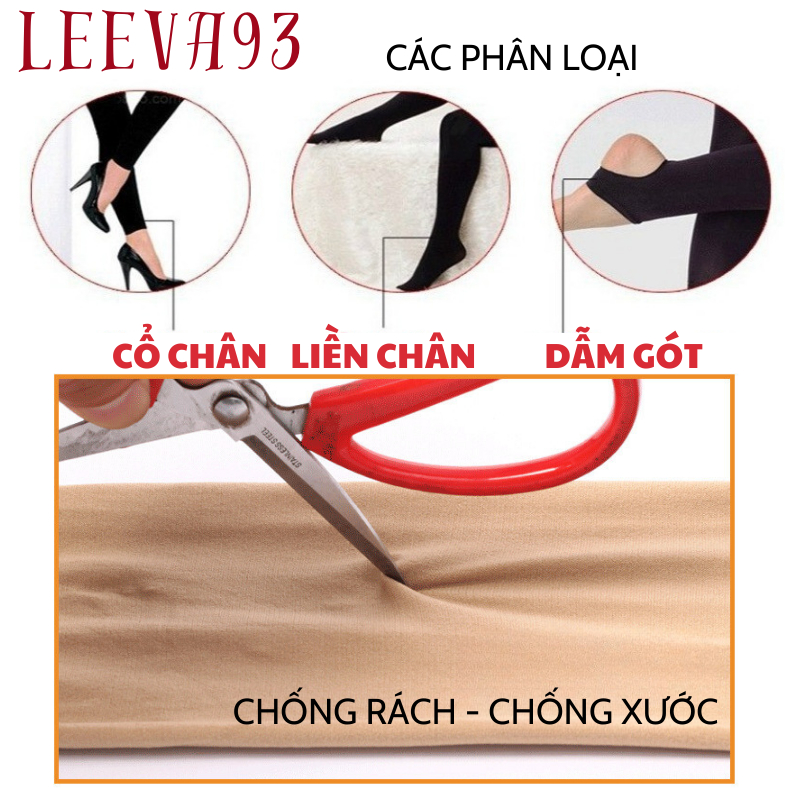 Quần Tất Nữ Siêu Mịn Dày 200D Thon Chân - Quần giữ nhiệt - nhiều màu lựa chọn