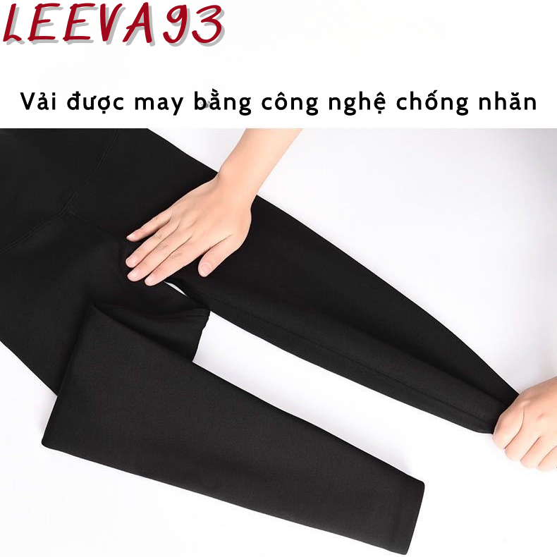Quần Legging cạp cao định hình nâng mông xuất Hàn