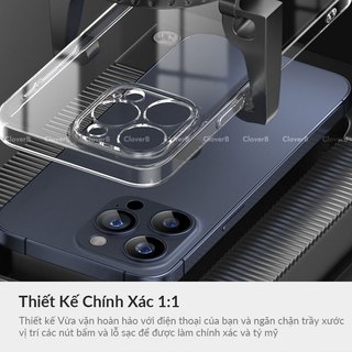 Ốp Lưng Siêu Mỏng Memumi Cho iPhone 17 Pro Max Trong Suốt Bọc Camera