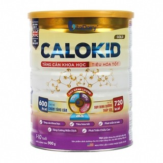Calokid Gold 900g – Sữa dinh dưỡng tăng cân khoa học, tiêu hóa tốt, phát triển toàn diện bé yêu