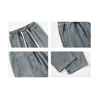 Quần Bò Jean Nam Nữ Baggy Ống Suông Rộng Wash màu xanh đen dây rút Xịn Sò Hot Trend Avocado