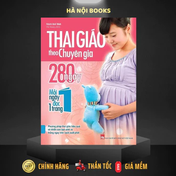 Sách - Thai giáo theo chuyên gia - 280 ngày, mỗi ngày đọc 1 trang [Minh Long]
