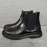 Giày Chelsea Boots Đế Cao Da Thật Kiểu Giày Tây Nam Công Sở Cao Câp, Giày Boot Nam Làm Từ Da Bò Nappa Đế Cao Su Đúc Tăng — ảnh 6