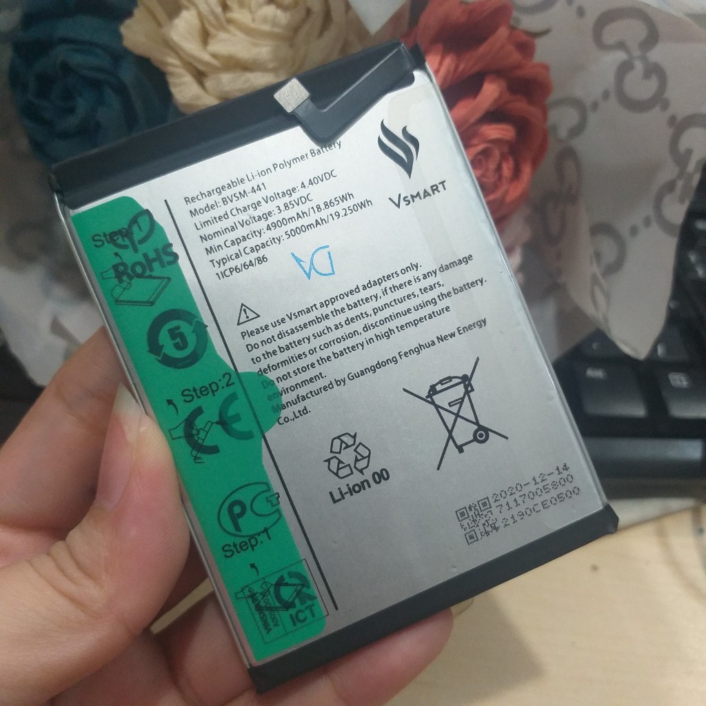 Pin Vsmart Joy 4 Mã BVSM-441 Dung Lượng 5000 mAh Chất Lượng Tốt Ảnh ...