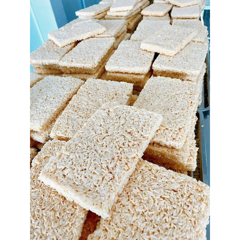 CƠM CHÁY SIÊU CHÀ BÔNG SIÊU NGON - MIẾNG VUÔNG [COMBO 3 GÓI 600G]