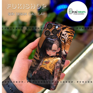 Tấm dán Skin Mặt Sau Girl MS01 FULL VIỀN 15 pro max , 14 pro max , 13 pro max , 12 pro max , 11 pro max - FukiShop