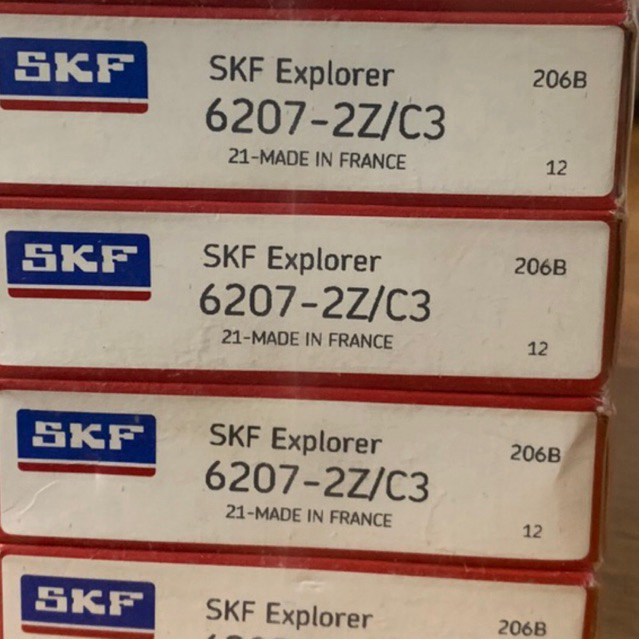 Vòng Bi 6207 SKF 2z/c3 (bít sắt)