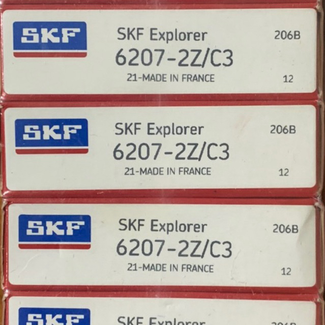 Vòng Bi 6207 SKF 2z/c3 (bít sắt)