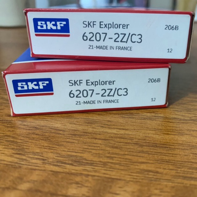 Vòng Bi 6207 SKF 2z/c3 (bít sắt)