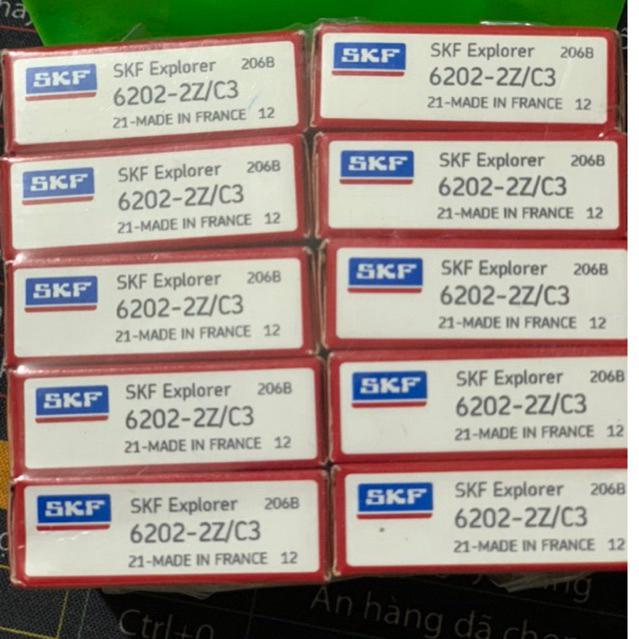 Vòng Bi 6202 SKF 2z/c3