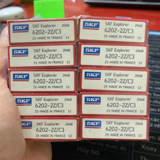 Vòng Bi 6202 SKF 2z/c3