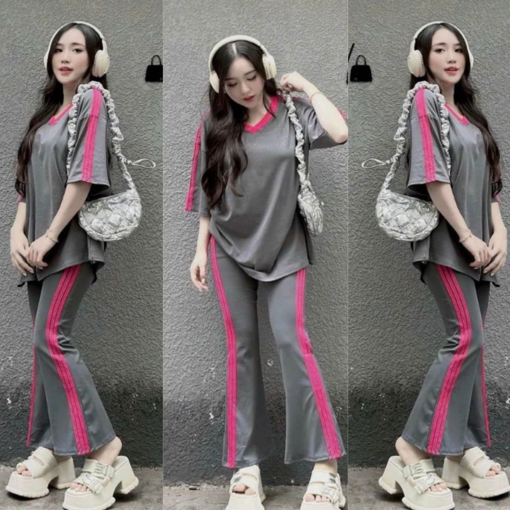 Set Đồ Nữ Bigsize 45-85kg Thun Tăm Lạnh Quần Dài Ôm Có Túi Áo Tay Ngắn Sang Chảnh Mặc Nhà ESHOP QL68