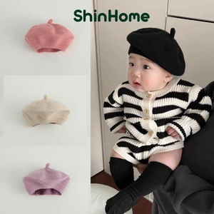 Mũ nồi len phong cách Hàn Quốc cho bé trai bé gái 1-4 tuổi ShinHome