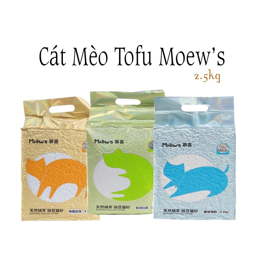 [Freeship] Cát vệ sinh đậu nành MOEW CATON cao cấp cho mèo vón nhanh ...