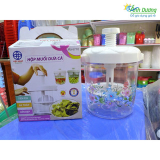 Hộp nhựa muối dưa cà Việt Nhật 5 lít
