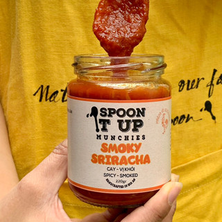 Tương Ớt Khói Smoky Sriracha Spoon It Up – Homemade Cay Nồng, Ít Calo, Không Gluten