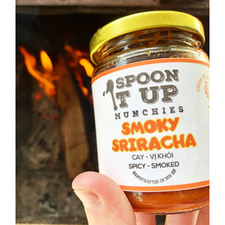 Tương Ớt Khói Smoky Sriracha Spoon It Up – Homemade Cay Nồng, Ít Calo, Không Gluten