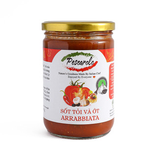 Sốt Tỏi & Ớt Arrabbiata Spoon It Up – Không Phụ Gia, Thuần Chay, Sốt Pizza & Mì Ý