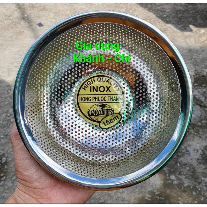 Rổ ( rá ) inox lỗ mịn | Shopee Việt Nam