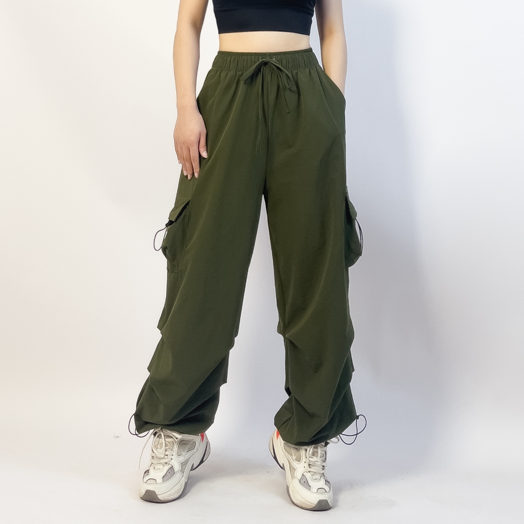 Ảnh Quần jogger gió hạt mát lạnh GTH88 thiết kế túi vuông có dây điểu chỉnh ông quần by Gladimax 3