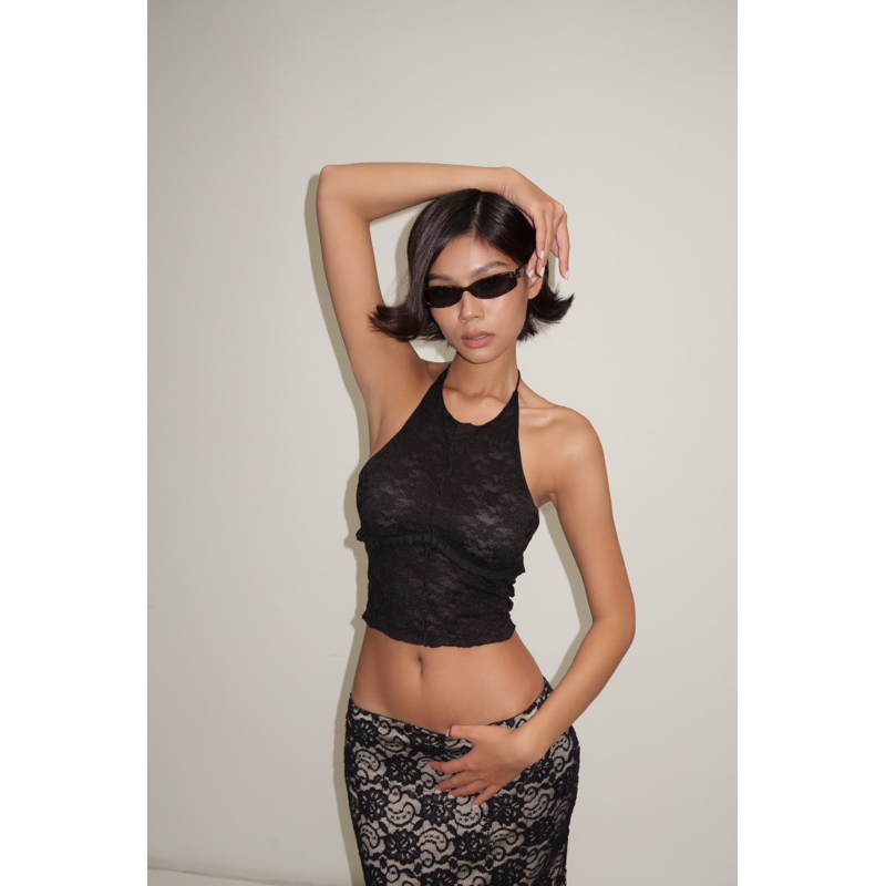 AESTHETE - BIJOU TOP - Áo yếm ren gợi cảm