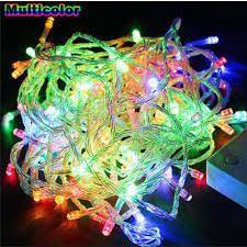 Dây Đèn Led Trang Trí Nhấp nháy Chớp Đủ Màu  8m Đèn Led HẠT GẠO Ánh Sáng Lung Linh