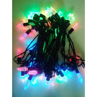 Dây Đèn Led Trang Trí 10M Điện 220V Chớp Nhiều Màu Trang Trí Noel, Trang Trí Ngoài Trời, Trang Trí Tết