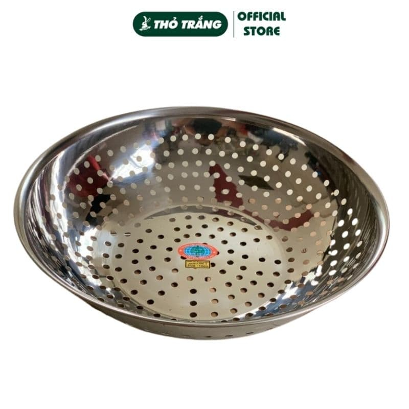 Rổ sâu INOX 3 CHÂN nhiều size, hàng dày cứng, bóng đẹp, không rỉ sét ...