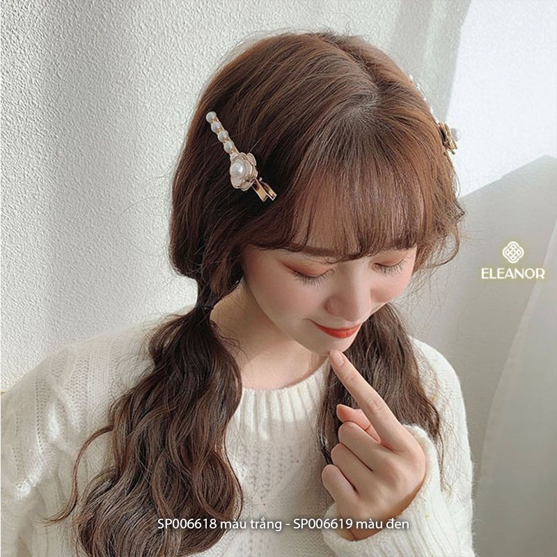 Kẹp tóc nữ Eleanor Accessories đính ngọc nhân tạo kẹp tóc dễ thương phụ kiện tóc 6618