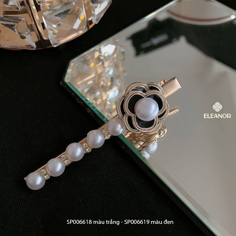 Kẹp tóc nữ Eleanor Accessories đính ngọc nhân tạo kẹp tóc dễ thương phụ kiện tóc 6618