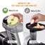 Máy ép chậm trục ngang Venko VS30, máy ép trái cây rau củ quả, ép kiệt bã, ép nguyên quả, ép 7 cấp 3 chế độ
