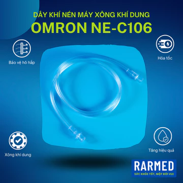 Phụ kiện dây khí nén máy xông khí dung Omron NE-C106