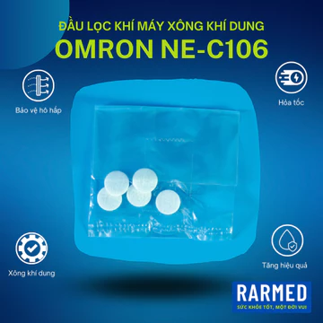 Phụ kiện 5 miếng đầu lọc khí máy xông khí dung Omron NE-C106