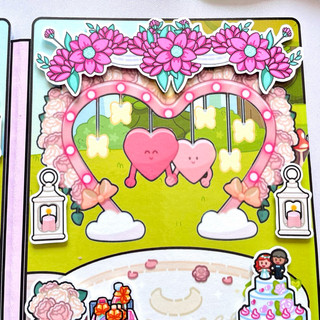 Lễ đường của Rose vs Jack trong thế giới Avatar world - Búp bê giấy